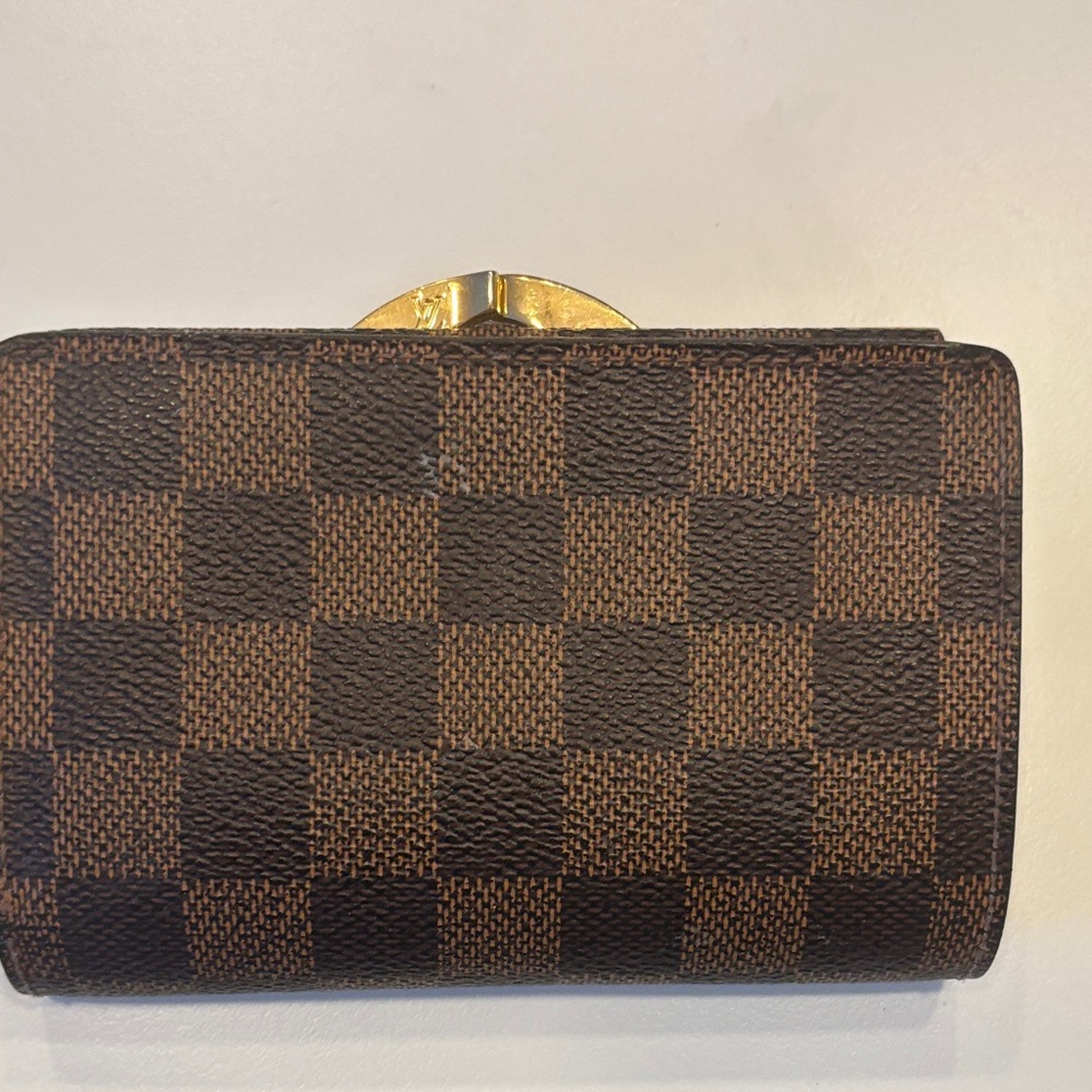 Louis Vuitton Brown Checkered Wallet - Picture 3 of 6